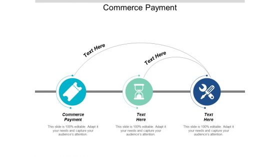 Commerce Payment Ppt PowerPoint Presentation Ideas Design Ideas Cpb