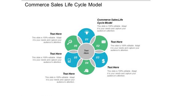 Commerce Sales Life Cycle Model Ppt PowerPoint Presentation File Deck Cpb