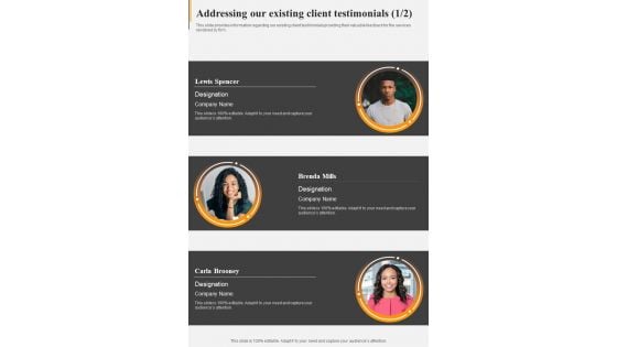 Commercial Airline Passenger Career Sales Proposal Addressing Our Existing One Pager Sample Example Document Commercial Airline Passenger Career Sales Proposal Addressing Our Existing One Pager Sample Example Document