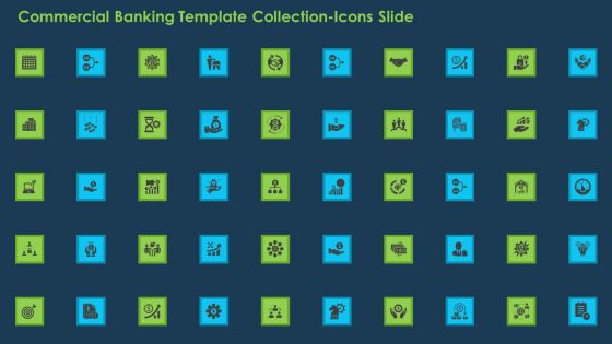 Commercial Banking Template Collection Icons Slide Ppt Gallery Gridlines PDF