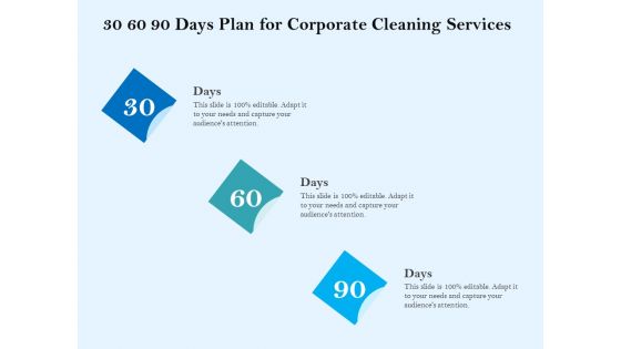 Commercial Cleaning Services 30 60 90 Days Plan For Corporate Cleaning Services Template PDF Commercial Cleaning Services 30 60 90 Days Plan For Corporate Cleaning Services Template PDF