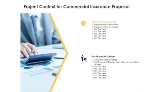 Commercial Insurance Proposal Ppt PowerPoint Presentation Complete Deck With Slides Slide04