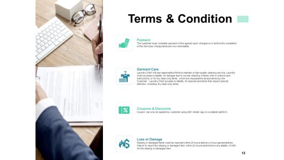 Commercial Laundry Service Proposal Ppt PowerPoint Presentation Complete Deck With Slides Slide13