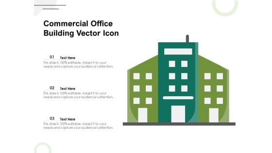 Commercial Office Building Vector Icon Ppt PowerPoint Presentation Gallery Graphics Download PDF