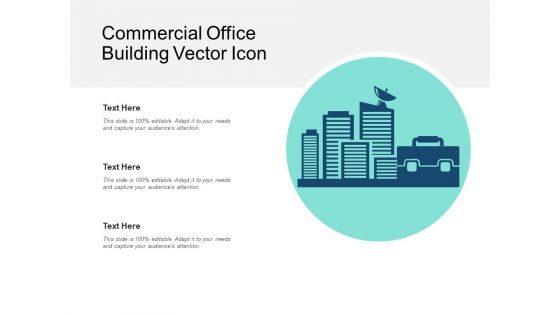 Commercial Office Building Vector Icon Ppt PowerPoint Presentation Gallery Icons PDF