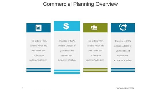 Commercial Planning Overview Ppt PowerPoint Presentation Guide