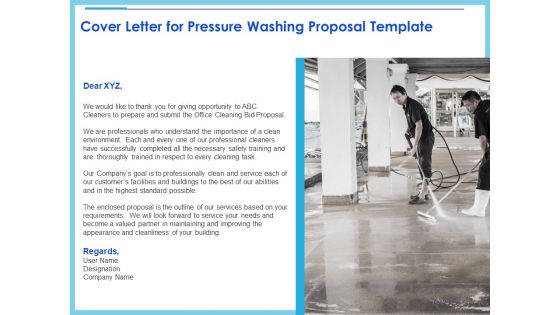 Commercial Pressure Washing Contract Template Ppt PowerPoint Presentation Complete Deck With Slides