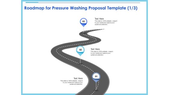 Commercial Pressure Washing Contract Template Roadmap For Pressure Washing Proposal Template Formats PDF
