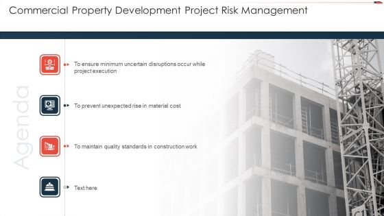 Commercial Property Development Project Risk Management Ppt PowerPoint Presentation Complete Deck With Slides