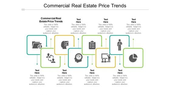 Commercial Real Estate Price Trends Ppt PowerPoint Presentation Pictures Elements Cpb