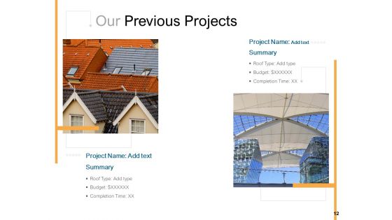 Commercial Roofing Proposal Ppt PowerPoint Presentation Complete Deck With Slides