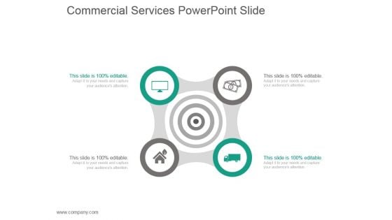 Commercial Services Powerpoint Slide