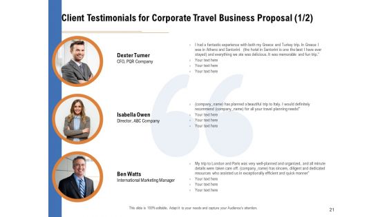 Commercial Travel And Leisure Commerce Proposal Ppt PowerPoint Presentation Complete Deck With Slides
