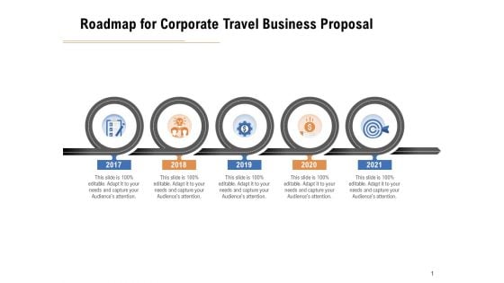 Commercial Travel And Leisure Commerce Roadmap For Corporate Travel Business Proposal Professional PDF