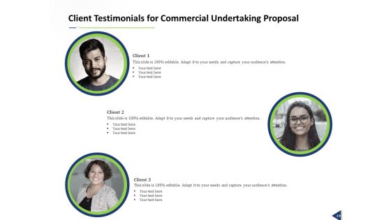 Commercial Undertaking Proposal Ppt PowerPoint Presentation Complete Deck With Slides Slide19