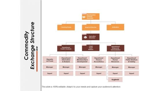 Commodity Exchange Structure Ppt PowerPoint Presentation Summary Guide