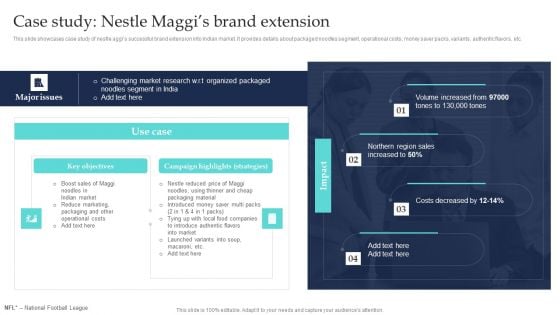 Commodity Line Extension Techniques Case Study Nestle Maggis Brand Extension Professional PDF Commodity Line Extension Techniques Case Study Nestle Maggis Brand Extension Professional PDF