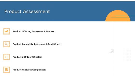 Commodity Unique Selling Proposition Product Assessment Inspiration PDF