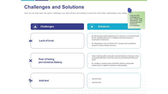 Commodity Up Selling Challenges And Solutions Ppt Infographics Model PDF