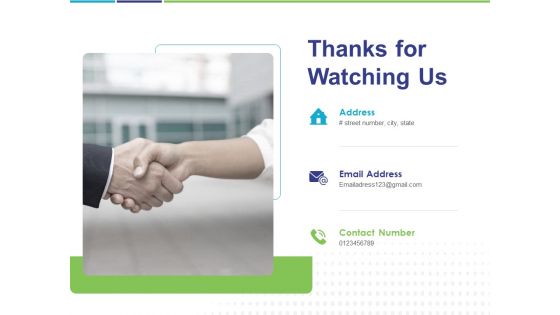 Commodity Up Selling Thanks For Watching Us Ppt Slides Themes PDF Commodity Up Selling Thanks For Watching Us Ppt Slides Themes PDF