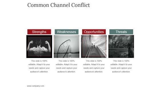 Common Channel Conflict Template 2 Ppt PowerPoint Presentation Ideas Clipart Images