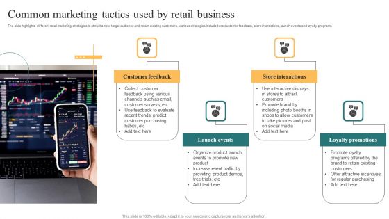 Common Marketing Tactics Used By Retail Business Clipart PDF Common Marketing Tactics Used By Retail Business Clipart PDF