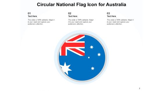 Commonwealth Of Australia Icon Circular Ppt PowerPoint Presentation Complete Deck