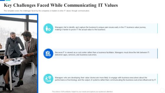 Communicate Company Value To Your Stakeholders Key Challenges Faced Topics PDF