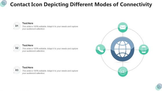 Communicate Icon Generated Connectivity Ppt PowerPoint Presentation Complete Deck With Slides