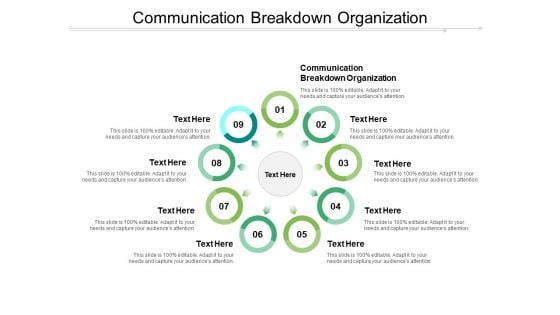 Communication Breakdown Organization Ppt PowerPoint Presentation Styles Icons Cpb