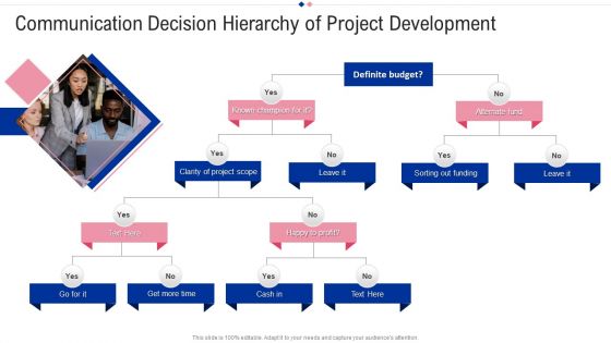 Communication Decision Hierarchy Of Project Development Guidelines PDF