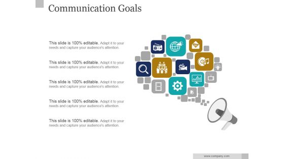 Communication Goals Ppt PowerPoint Presentation Introduction