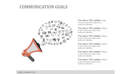 Communication Goals Template 2 Ppt Powerpoint Presentation Icon Design Templates