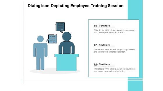 Communication Icon Employee Speech Ppt PowerPoint Presentation Complete Deck