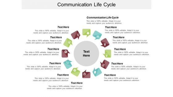 Communication Life Cycle Ppt PowerPoint Presentation Layouts Rules Cpb