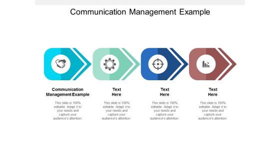 Communication Management Example Ppt PowerPoint Presentation Portfolio Good Cpb