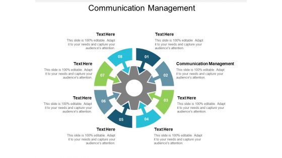 Communication Management Ppt PowerPoint Presentation Outline Graphics Example Cpb