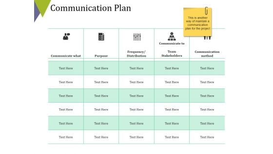 Communication Plan Ppt PowerPoint Presentation Icon File Formats
