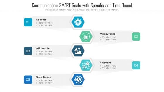 Communication SMART Goals With Specific And Time Bound Ppt PowerPoint Presentation Gallery Topics PDF Communication SMART Goals With Specific And Time Bound Ppt PowerPoint Presentation Gallery Topics PDF