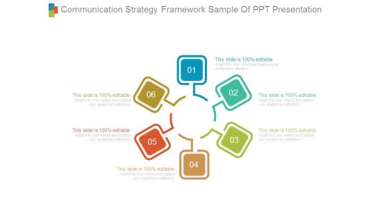 Communication Strategy Framework Sample Of Ppt Presentation