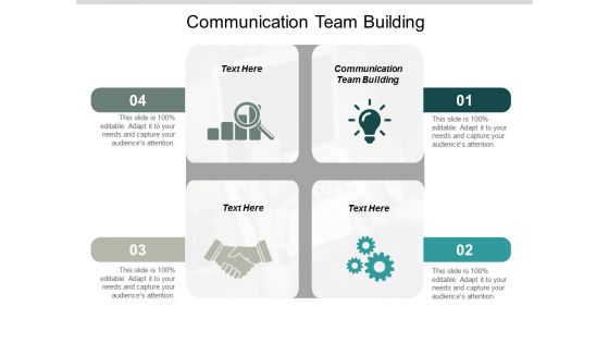 Communication Team Building Ppt PowerPoint Presentation Professional Graphics Pictures Cpb