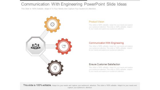 Communication With Engineering Powerpoint Slide Ideas