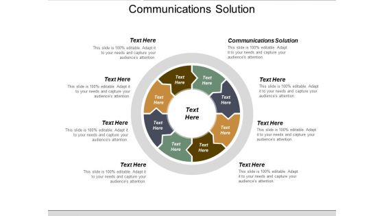 Communications Solution Ppt PowerPoint Presentation Infographic Template Slide Cpb