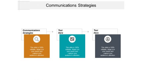Communications Strategies Ppt PowerPoint Presentation Professional Example Topics Cpb