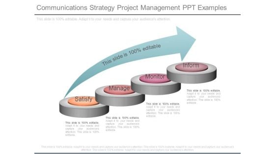 Communications Strategy Project Management Ppt Examples