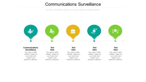 Communications Surveillance Ppt PowerPoint Presentation Ideas Show Cpb Pdf