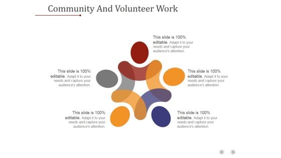 Community And Volunteer Work Ppt PowerPoint Presentation Background Image