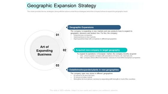 Community Capitalization Pitch Deck Geographic Expansion Strategy Themes Pdf