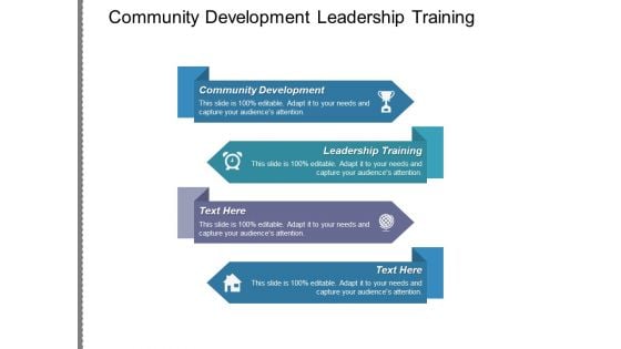 Community Development Leadership Training Ppt PowerPoint Presentation File Inspiration