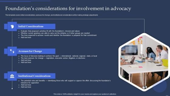 Community Policy Resources Foundations Considerations For Involvement In Advocacy Download PDF